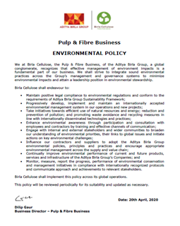 Environment Policy